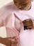 T-shirt manches courtes allaitement coton bio rose - vertbaudet enfant 
