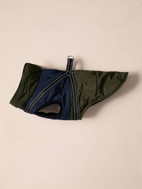 Manteau doudoune chien zip harnais caramel - vertbaudet enfant 