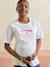 T-shirt manches courtes allaitement blanc - vertbaudet enfant 