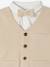 Ensemble 4 pièces bébé garçon cérémonie beige - vertbaudet enfant 