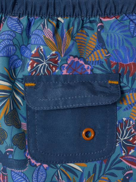 Zwemshort baby jongen capsule Liberty blauw - vertbaudet enfant 