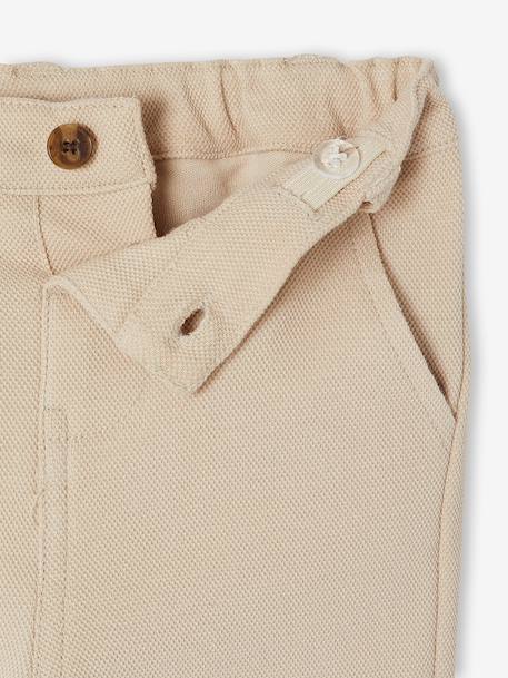 4-delige babyset jongens ceremonie beige - vertbaudet enfant 