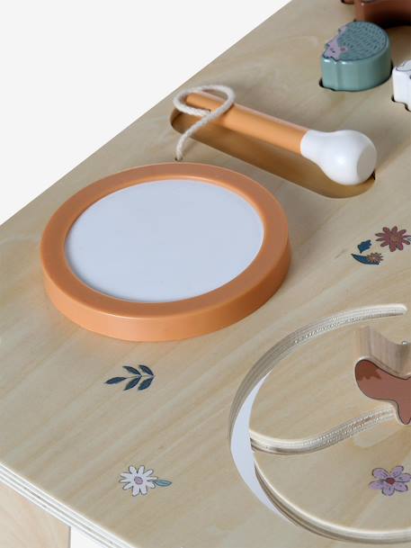 Table d'activités en bois FSC® bois+écru - vertbaudet enfant 