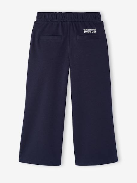 Pantalon jogging garçon large marine - vertbaudet enfant 