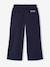 Wijde joggingbroek voor jongens marineblauw - vertbaudet enfant 