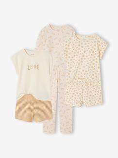 -Lot de 3 pyjamas léopard