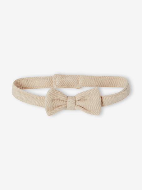 Ensemble 4 pièces bébé garçon cérémonie beige - vertbaudet enfant 
