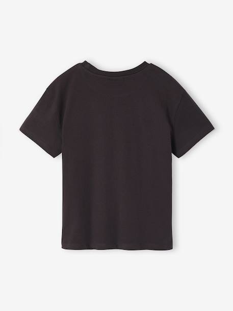 ACDC t-shirt met korte mouwen antraciet - vertbaudet enfant 