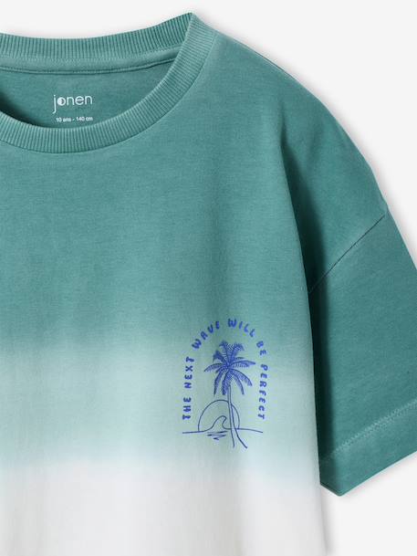 T-shirt garçon manches courtes bleu clair - vertbaudet enfant 