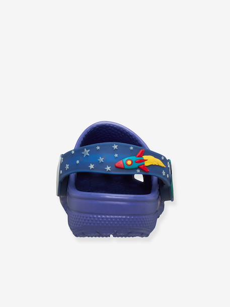 Sandales CROCS argenté+bleu - vertbaudet enfant 