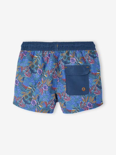 Short de bain garçon capsule Liberty bleu - vertbaudet enfant 