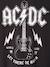 ACDC t-shirt met korte mouwen antraciet - vertbaudet enfant 