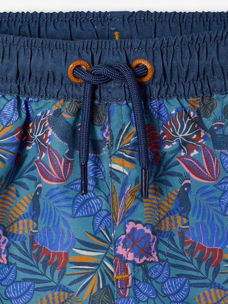 Short de bain garçon capsule Liberty bleu - vertbaudet enfant 