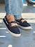 Chaussures bateau enfant garçon à scratch marine - vertbaudet enfant 