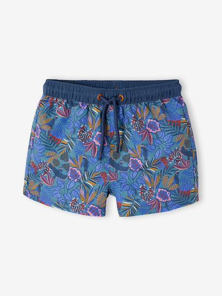 Zwemshort baby jongen capsule Liberty blauw - vertbaudet enfant 