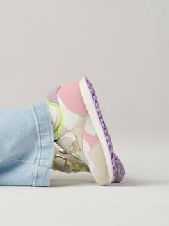 -Baskets enfant fille lacets élastiqués