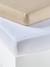 Lot de 2 draps-housses bébé en jersey extensible beige+blanc+GRIS+JAUNE CURRY+moutarde+ROSE PALE+VERT BLEUTE+vert sauge - vertbaudet enfant 