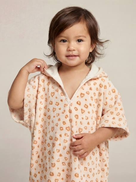 Bébé-Poncho de bain bébé Animaux, avec coton recyclé