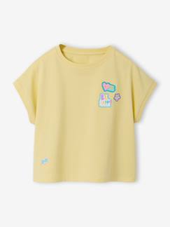 Meisje-T-shirt met korte mouwen voor meisjes