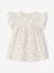 Robe manches courtes fille bébé écru - vertbaudet enfant 