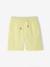 Bermuda garçon élastique bleu jean+jaune pastel+vert sapin - vertbaudet enfant 