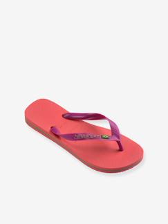 -Teenslippers voor kinderen Brasil logo HAVAÏANAS