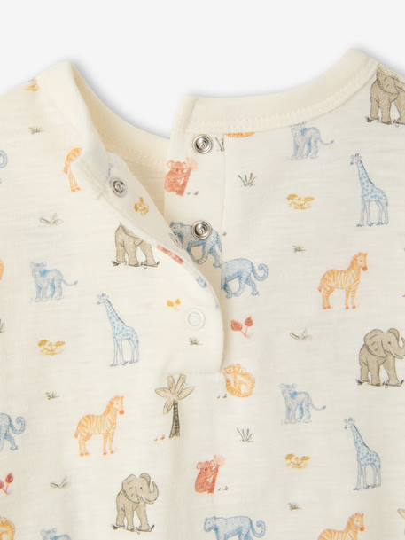 Ensemble body salopette bébé garçon kaki - vertbaudet enfant 