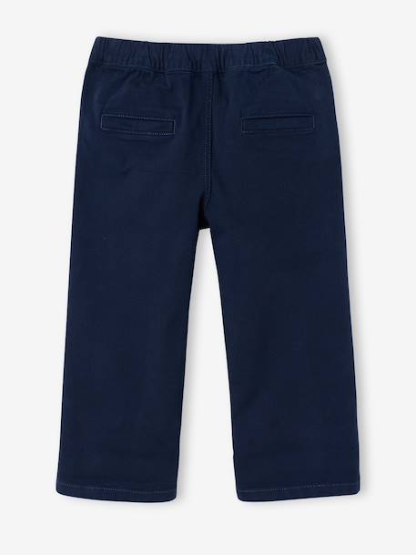 Bermuda jongen marineblauw+pecannoot - vertbaudet enfant 