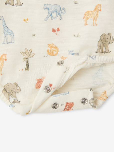 Ensemble body salopette bébé garçon kaki - vertbaudet enfant 