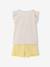 Lot 2 pyjashort manches courtes jaune pâle - vertbaudet enfant 