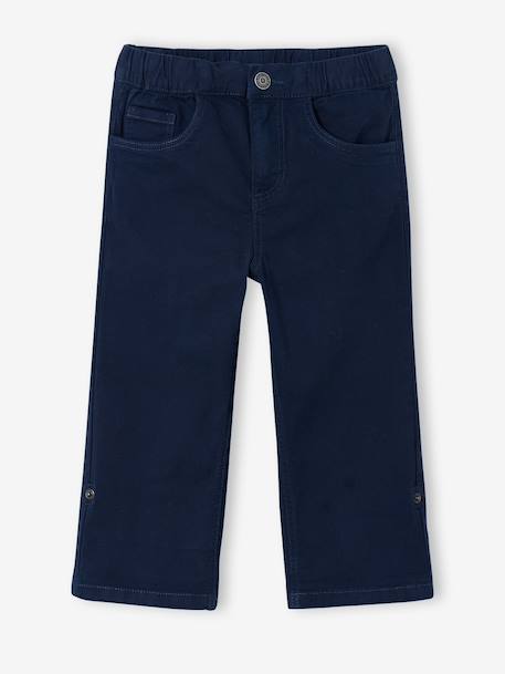 Bermuda jongen marineblauw+pecannoot - vertbaudet enfant 