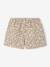 Short twill fille écru+vert sauge - vertbaudet enfant 