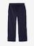 Wijde joggingbroek voor jongens marineblauw - vertbaudet enfant 