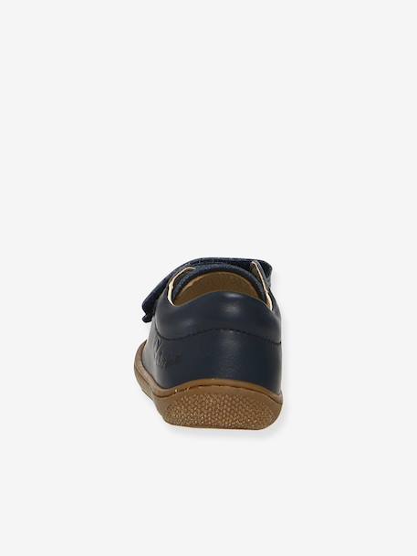 Laarsjes voor hele kleintjes NATURINO® kameel+marineblauw - vertbaudet enfant 