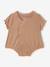 Set van 2 combishorts voor babymeisjes ecru - vertbaudet enfant 