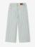 Pantalon fille rayé vert sauge - vertbaudet enfant 