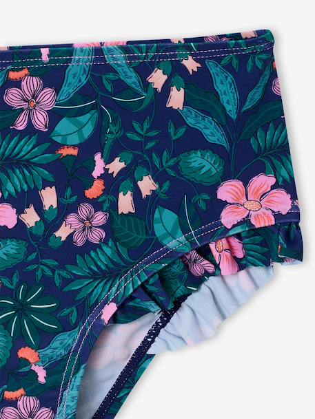 Maillot bain fille 2 pièces anti UV marine - vertbaudet enfant 