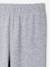 Lot de 2 leggings fille mi-mollets gris chiné+mauve+vert émeraude - vertbaudet enfant 