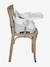 Rehausseur de chaise rigide gris/blanc - vertbaudet enfant 