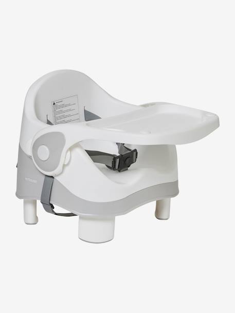 Rehausseur de chaise rigide gris/blanc - vertbaudet enfant 