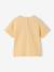 'Zeedieren' baby T-shirt met korte mouwen beige+goudgeel - vertbaudet enfant 