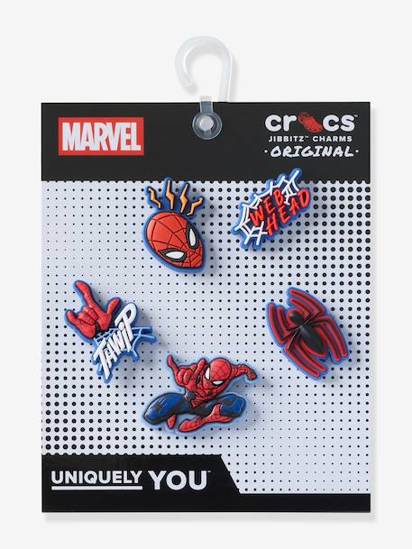 Set 5 Jibbitz Spiderman CROCS meerkleurig - vertbaudet enfant 