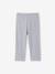 Lot de 2 leggings fille mi-mollets gris chiné+mauve+vert émeraude - vertbaudet enfant 