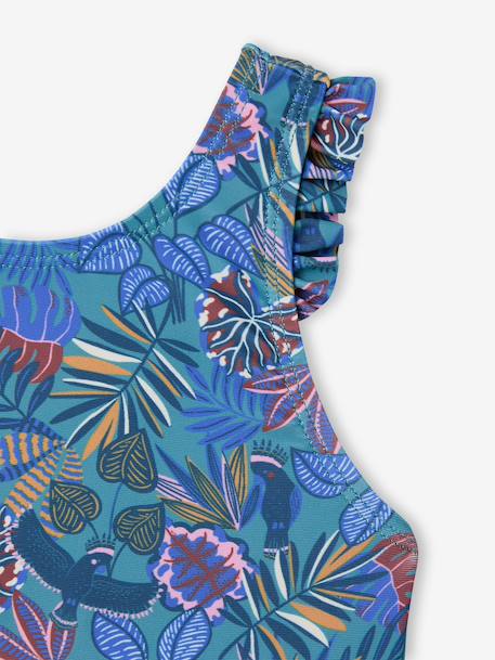 Badpak baby meisjes Familie Capsule blauw - vertbaudet enfant 