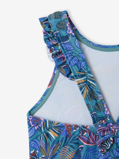 Badpak baby meisjes Familie Capsule blauw - vertbaudet enfant 