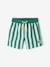 Short de bain garçon rayé vert - vertbaudet enfant 
