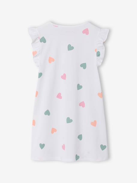 Lot 2 chemises nuit fille écru - vertbaudet enfant 
