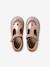 Leren meisjes sandalen kleutercollectie beige, bedrukt+goud+roze (poederkleur) - vertbaudet enfant 