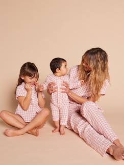 Baby pyjama met wijde hals van biologisch katoen  - vertbaudet enfant