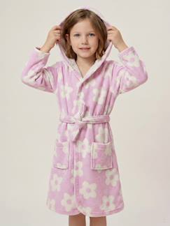 -Peignoir de bain enfant MARGUERITE personnalisable, avec coton recyclé